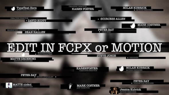 FCPX插件-20个现代字幕条动画 Modern Lower Thirds 4K-精品资源站