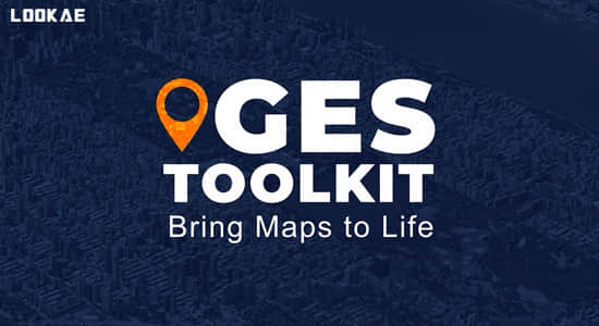 三维地图坐标定点连线动画AE脚本 Google Earth Studio Toolkit V2.1-精品资源站