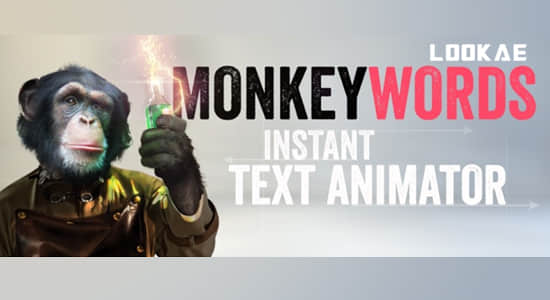 AE脚本-文字标题自动排版快速生成动画 MonkeyWords v1.00 + 使用教程-精品资源站