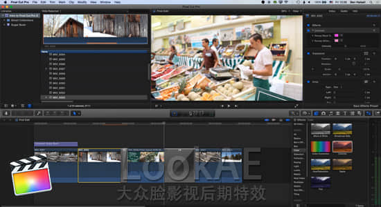 FCPX教程：25分钟快速学习 Final Cut Pro X 软件操作流程（导入/编辑/输出）-精品资源站