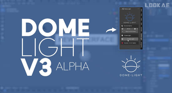 Blender插件-穹顶天空生成器 Dome Light V3-精品资源站