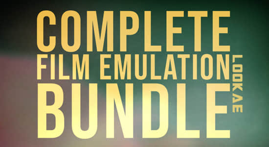 33个镜头颗粒炫光4K视频素材+25个LUTS调色预设 Complete Film Emulation Bundle-精品资源站
