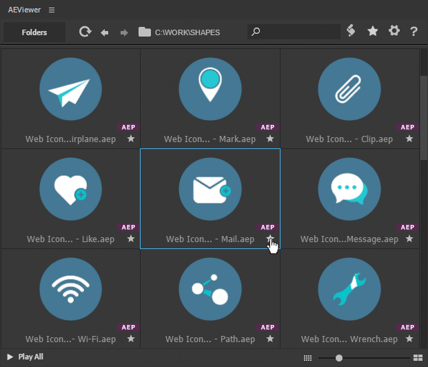 AE脚本-超强功能多格式AE资源媒体管理预览应用工具神器 AEViewer v1.7.1 Win/Mac + 使用教程