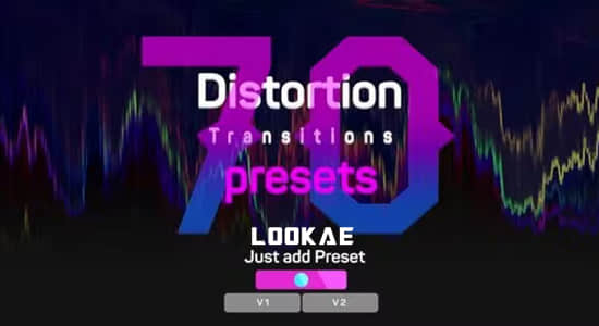 PR预设-70个画面失真扭曲变形视频转场过渡动画Distortion Transitions Presets 2-精品资源站