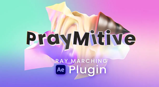 AE时尚三维图形动画生成插件 Aescripts PrayMitive V1.1.2 Win附使用教程