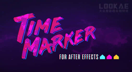 AE脚本-将自定义标记快速添加到合成和图层 TimeMarker v1.0.3-精品资源站