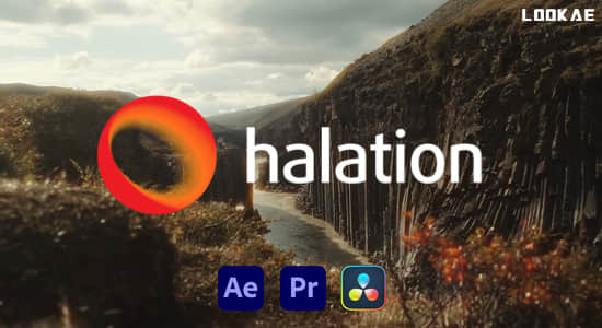 AE/PR/达芬奇插件-模拟电影胶片光晕特效 FilmConvert Halation V1.0.0 Win-精品资源站