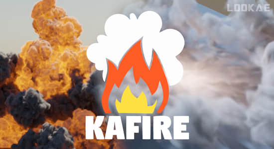 Blender插件-真实火焰爆炸特效 KaFire V1.1.5-精品资源站