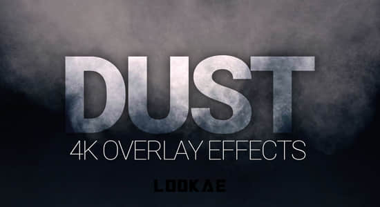 4K视频素材-10组灰尘粉末粒子特效叠加动画 Dust Overlays-精品资源站
