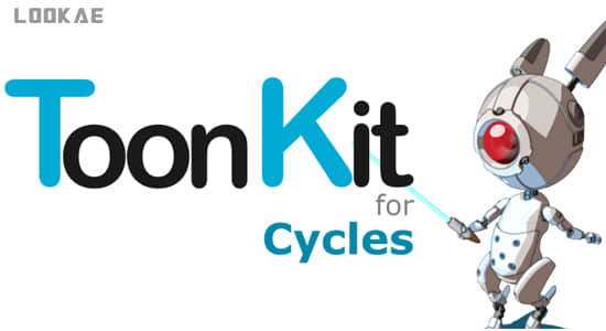 Blender插件-三维卡通动漫渲染工具 Toonkit For Cycles V1.7-精品资源站