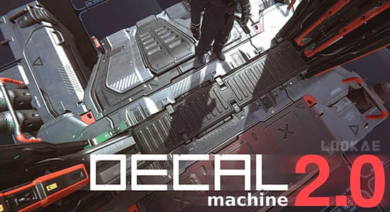 Blender插件-自动化高效建模工具表面贴图工具 DecalMachine V2.12.2-精品资源站