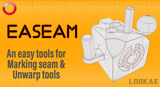 Blender快速展UV插件 Easeam V1.1.0-精品资源站