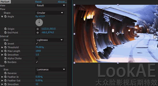 【独家正版】AE插件-像素排列涂抹效果 PixSort  支持Win/Mac系统-精品资源站