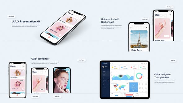 AE模板-三维iPhone手机界面APP应用时尚介绍展示动画 G3 – App Promo-精品资源站