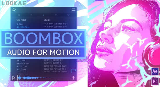 AE/PR脚本-几千种音效素材预设 Boombox V27 Win/Mac-精品资源站