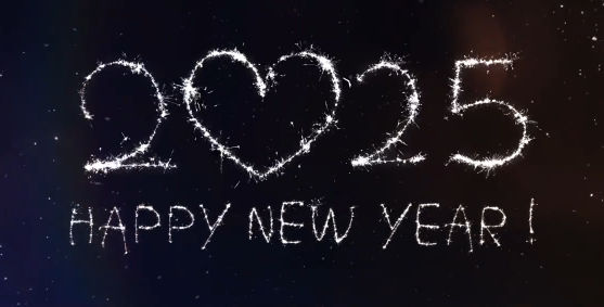新年春节火花开场片头文字AE模板特效动画 Sparkler New Year