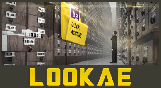 AE脚本 -文件素材工程项目路径设置管理 Quick Access v1.21 + 使用教程-精品资源站