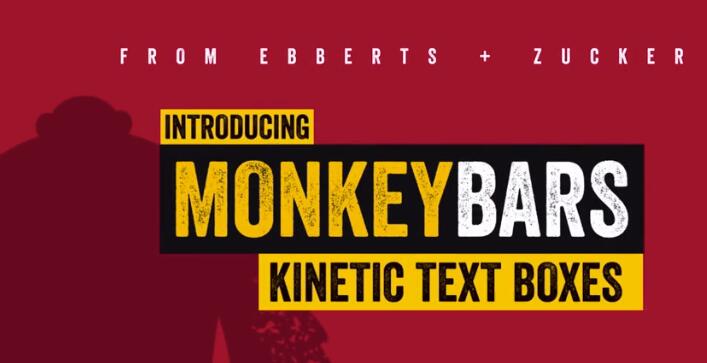 AE脚本 文字标题字幕条动画快速生成 MonkeyBars v1.11+使用教程