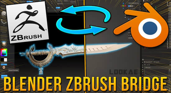 Blender与Zbrush桥接插件 Blender to Zbrush Bridge V1.1+使用教程-精品资源站