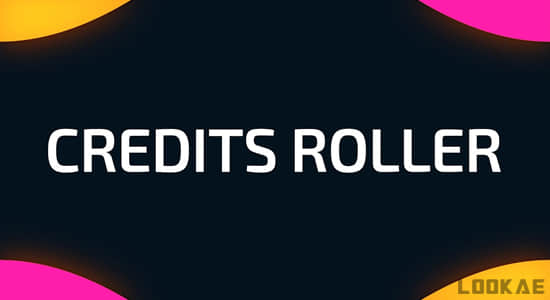 AE脚本-快速生成电影片尾文字标题动画 Credits Roller v1.2.1 + 使用教程-精品资源站