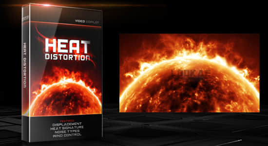 AE插件-热浪变形失真紊乱特效 Heat Distortion v1.0.32 Win英文/中文版 支持2022多帧渲染-精品资源站