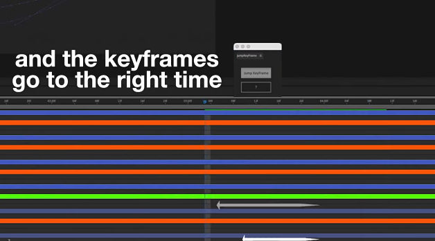 AE图层关键帧动画属性修改覆盖脚本 Aescripts Jump Keyframe V1.3附使用教程