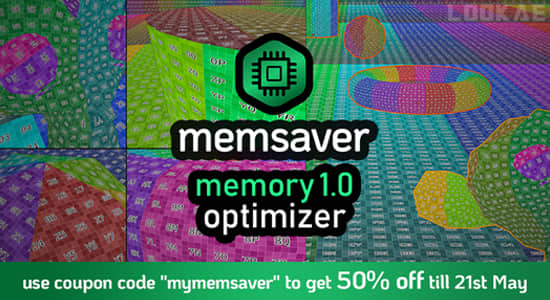 内存自动优化Blender插件 Memsaver Memory Optimizer Vram Saver V1.1.0-精品资源站
