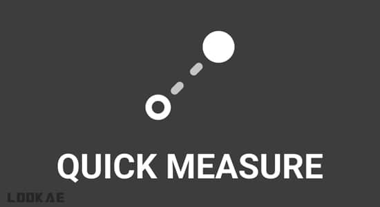 简单快速测量长度工具Blender插件 Quick Measure V1.1.0-精品资源站