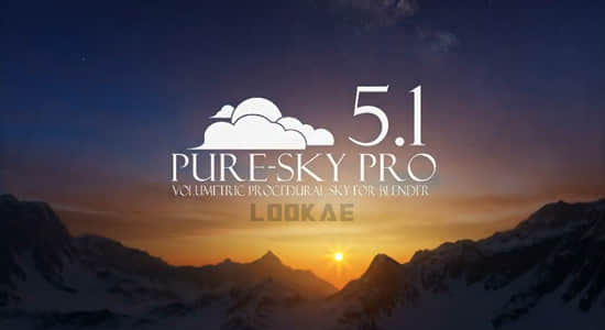天空丁达尔真实光效Blender预设 Pure-Sky Pro V6.0.27 Full Pack Eevee & Cycle-精品资源站