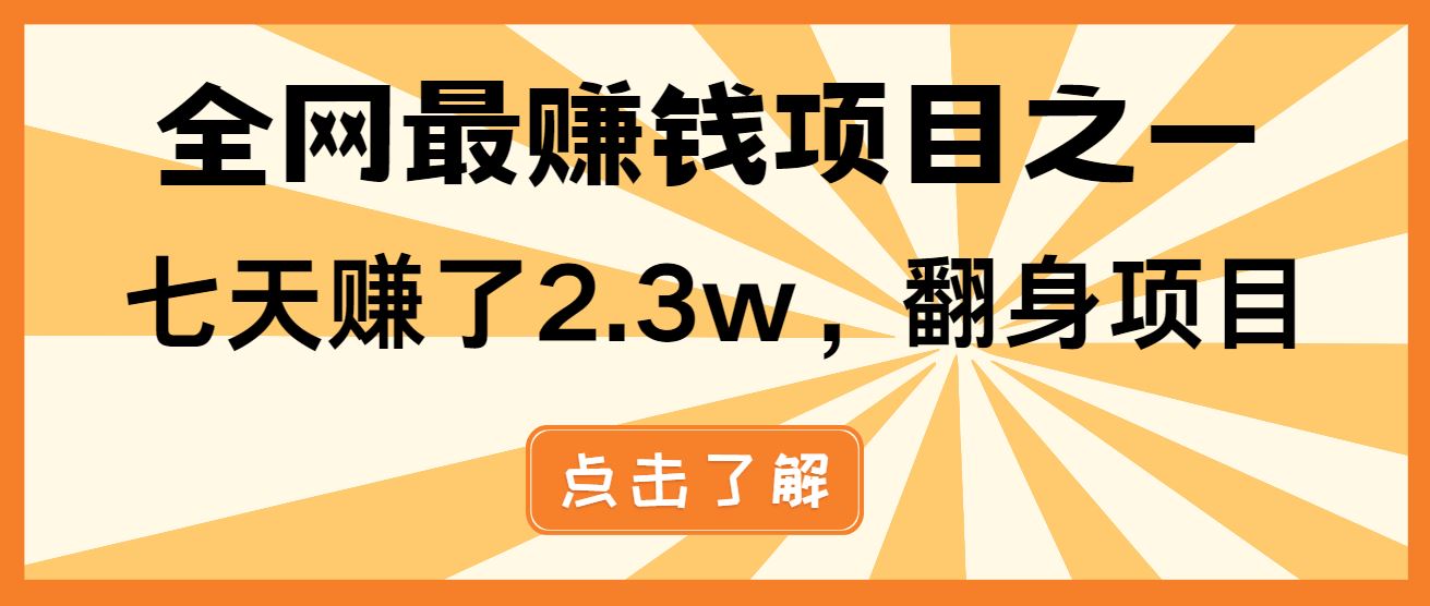 （13674期）小白必学项目，纯手机简单操作收益非常高!年前翻身！-精品资源站