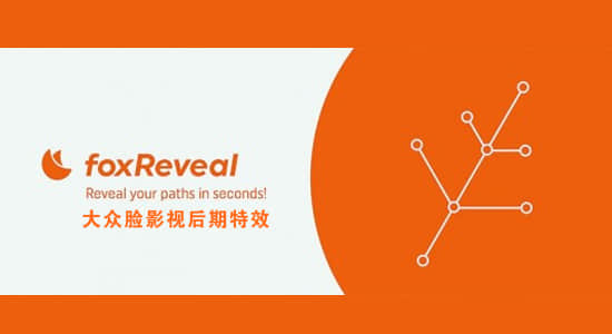 AE脚本-一键快速生成复杂图形路径生长特效动画 foxReveal v1.0 + 使用教程-精品资源站