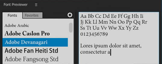 AE插件：字体效果快速预览管理工具  Aescrips Font Previewer v1.0 Win-精品资源站