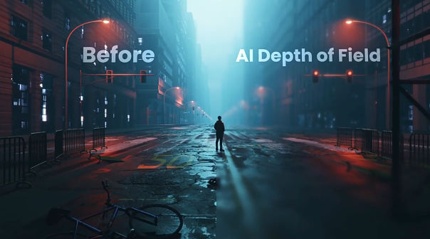 AE视频智能景深模糊虚化特效插件 Aescripts AI Depth of Field V1.0 Win附使用教程