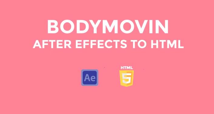 AE脚本 导出json格式的Web动画 Bodymovin v5.12.1 Win/Mac