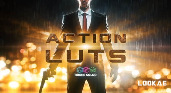30组动作电影大片LUTS调色预设 Triune Digital – Action Film LUTs-精品资源站