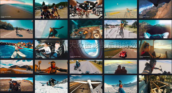 30组GoPro运动相机专用LUTs电影调色预设 30 GoPro LUTs Color Grading Pack-精品资源站