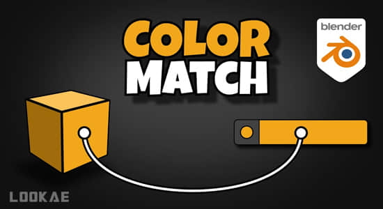 在渲染中实现精确色彩匹配Blender插件 Color Match V1.0-精品资源站