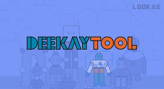 二维卡通人物角色骨骼动作绑定MG动画制作AE脚本 Deekay Tool V1.1.6 Win/Mac+使用教程-精品资源站