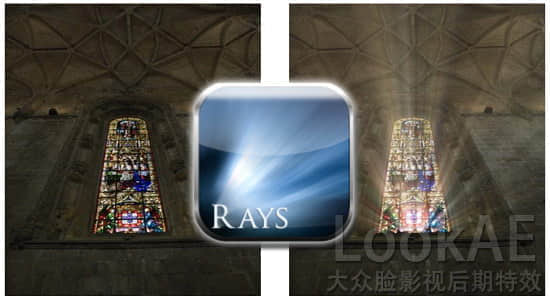 Ae/Pr/PS/达芬奇/OFX射线体积光插件 Digital Film Tools Rays v2.1.2.2版-精品资源站