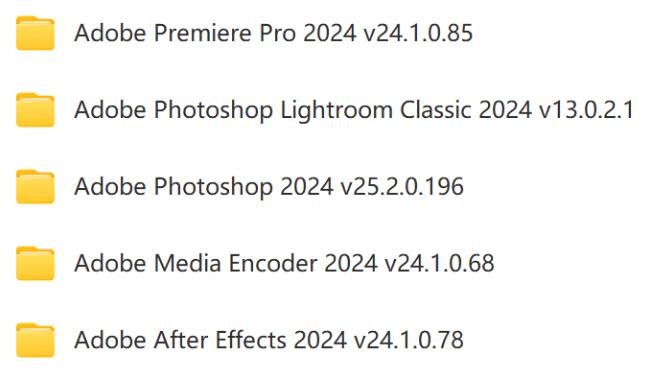 Adobe2024全家桶12月最新更新 支持Win/Mac