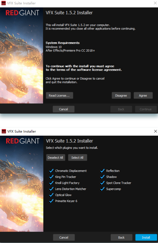 Red Giant VFX Suite红巨人视觉特效合成插件+安装教程
