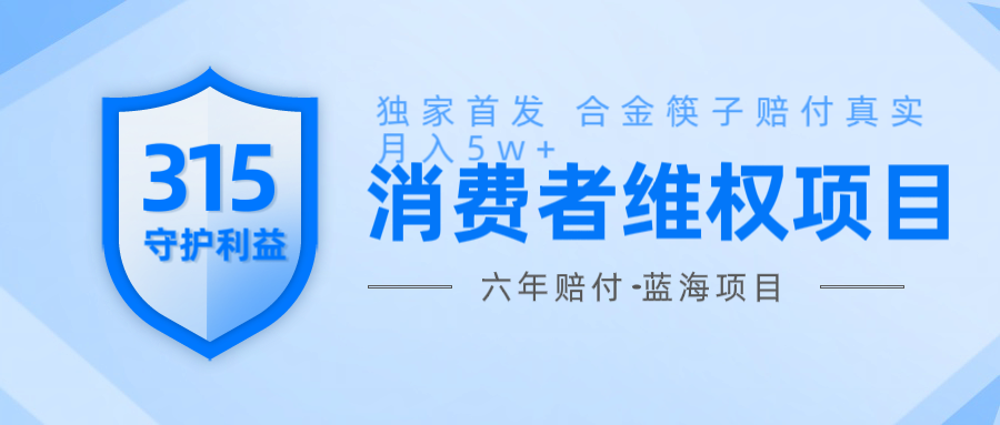 维Q赔付合金筷子玩法小白也能月入5w+风口项目实操-精品资源站