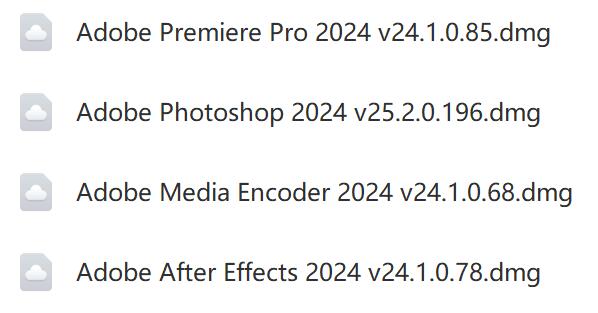 Adobe2024全家桶12月最新更新 支持Win/Mac