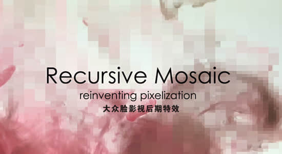 中文汉化AE/PR插件-马赛克网格像素化视觉效果 Recursive Mosaic v1.1.0 Win-精品资源站
