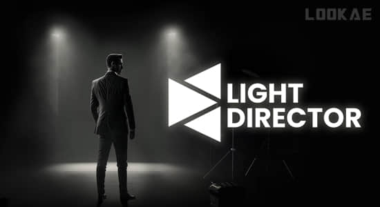 一键式灯光目标设定Blender插件 Light Director-精品资源站