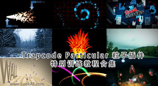 Trapcode Particular 粒子插件特别训练教程合集（lynda出品）-精品资源站