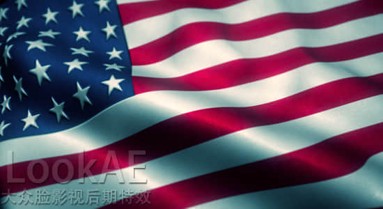 RGTV第107期AE教程：使用MIR插件制作三维飘扬旗帜 Red Giant – Episode 107 – Create a Waving Flag-精品资源站