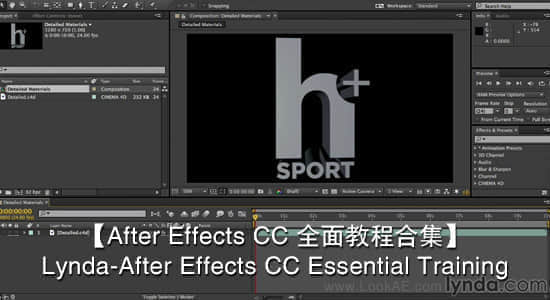 Lynda – After Effects CC Essential Training 全面教程合集-精品资源站