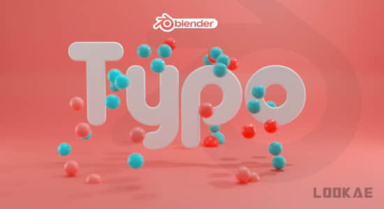 Blender插件-三维MG图形风格文字场景动画 Typo Text V1.0.0-精品资源站