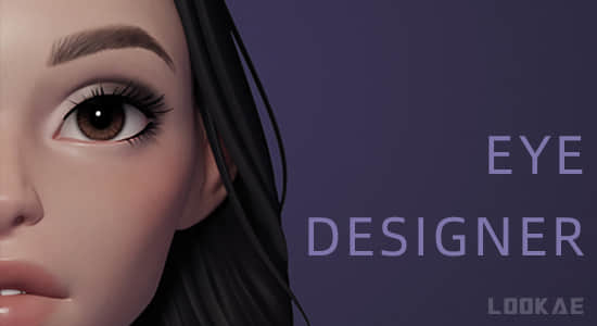 Blender插件-快速创建眼睛工具 Danny Mac Eye Designer v1.3.6-精品资源站
